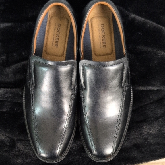 Dockers Men\'s Black Slip-On Loafers‎ main image 9